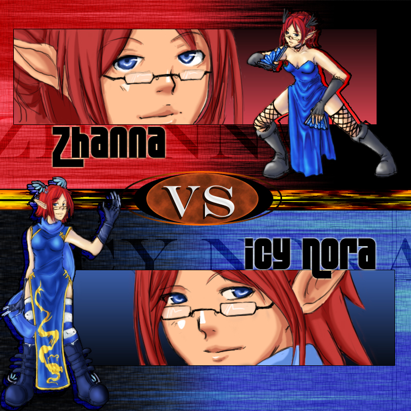 Icy Nora vs Zhanna by Sanoshi