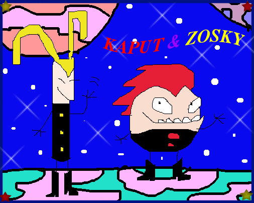 Kaput and Zosky by SarahTheRabbit