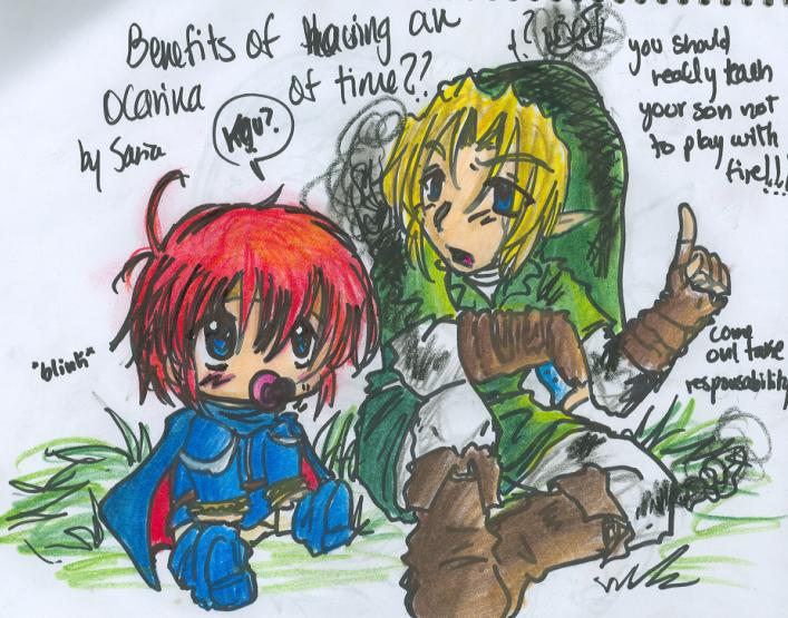 Benefits of having an ocarina of time by Saria