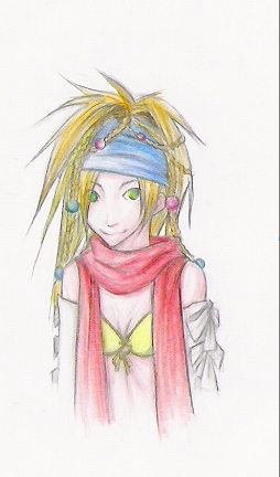 Rikku colored by Saria29