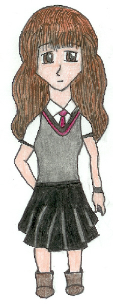 Chibi Hermione (for Ronsgurl23) by SassyBotan8990