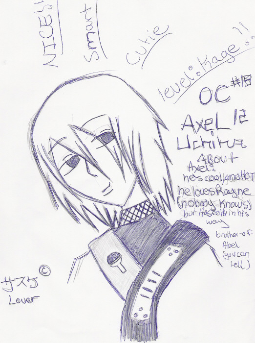 Axel Uchiha by SasukeLover15