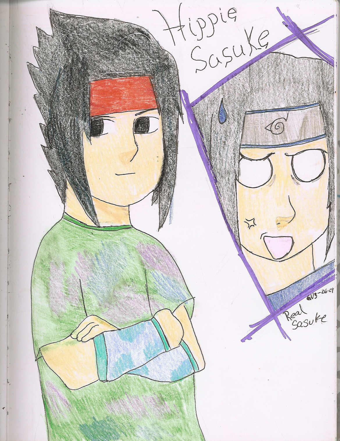 Sasuke Goes Hippie by Sasuke_Uchiha1121