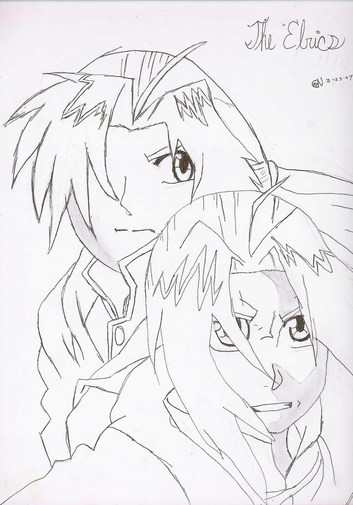 The Elric Brothers by Sasuke_Uchiha1121
