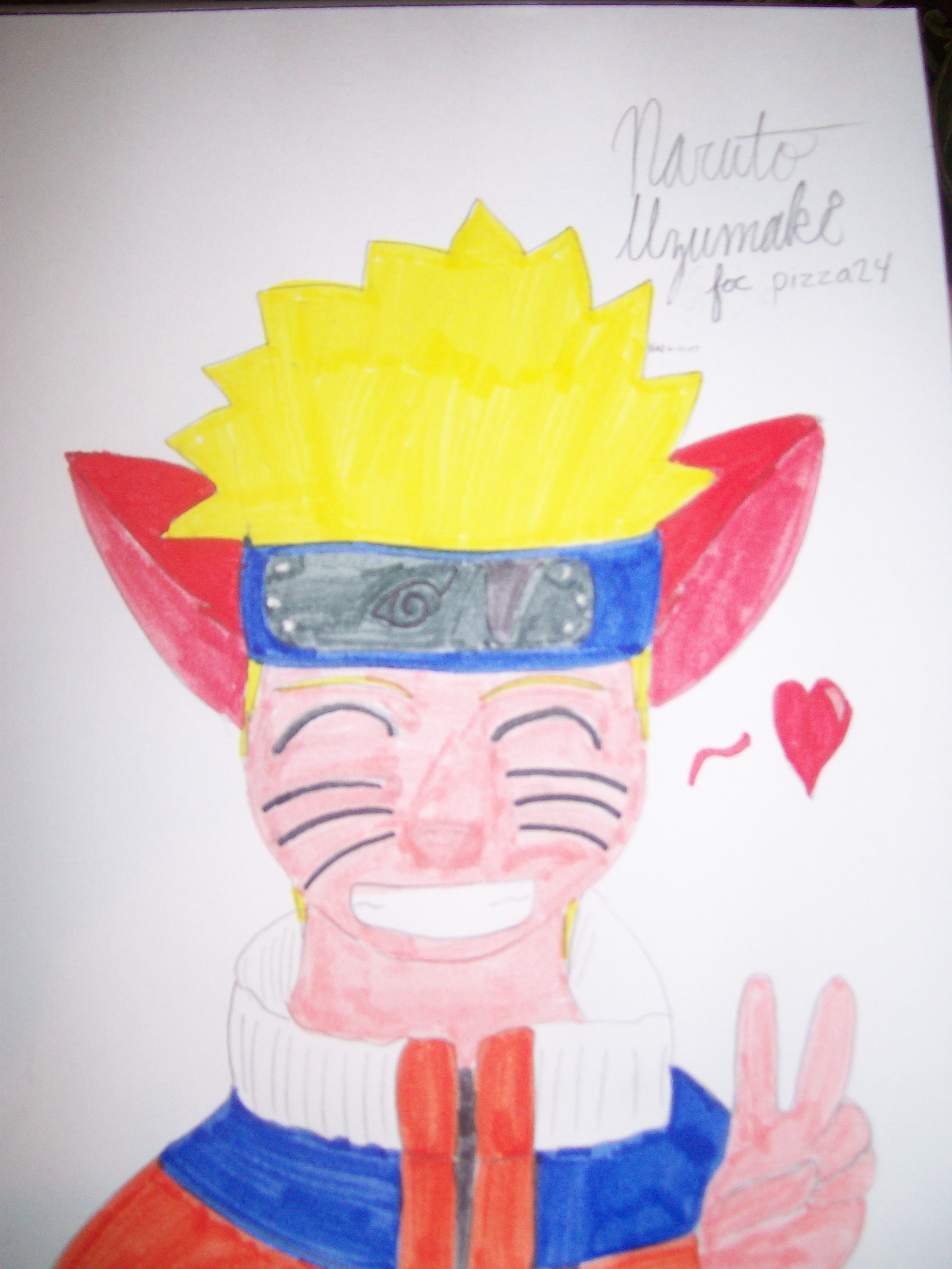 Naruto Uzumaki {drawing request for pizza24} by Sasuke_Uchiha1121
