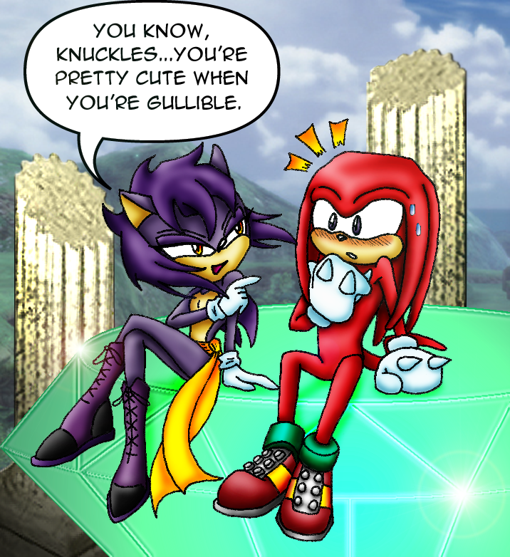 Stealth and Knuckles by SaturnGrl