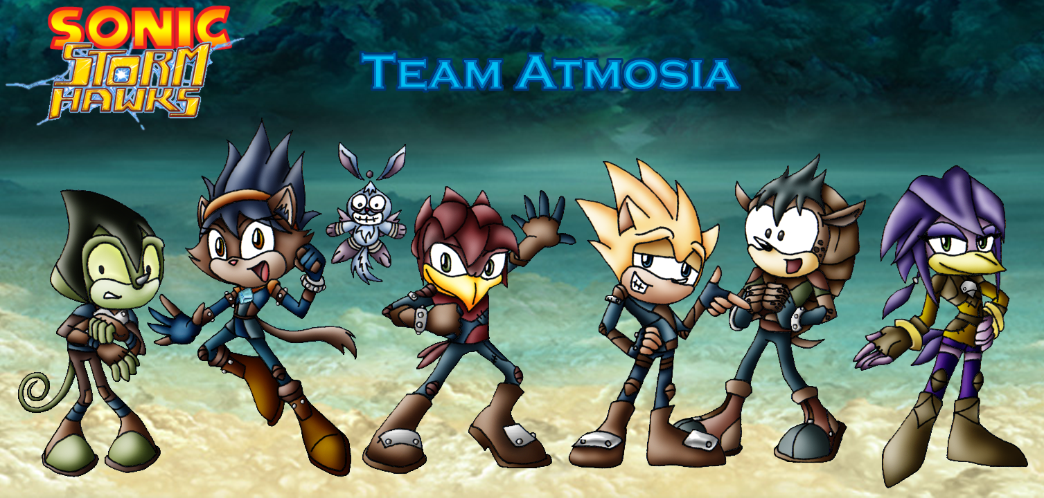 Storm Hawks: Team Atmosia by SaturnGrl