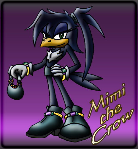 Secondary OC: Mimi the Crow by SaturnGrl