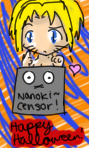 Nanoki censor (halloween) by Saturnis