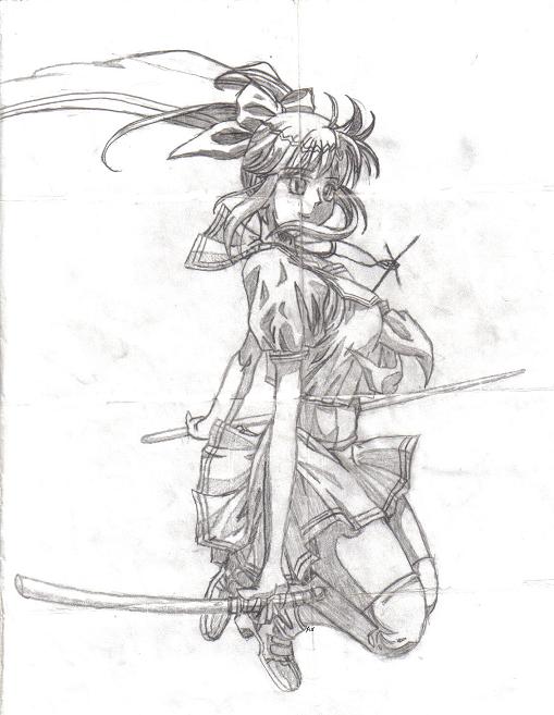Ryoko Mitsurugi With A Sword by SaveMePlease2168