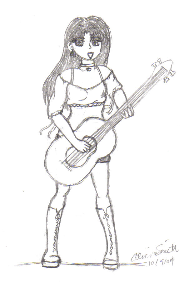 Guitar Girl by SaveMePlease2168