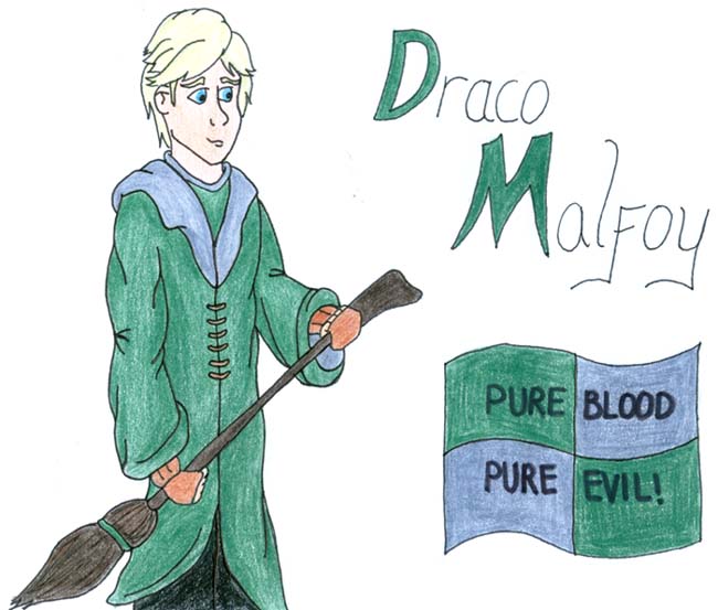 Draco Malfoy by SazZat