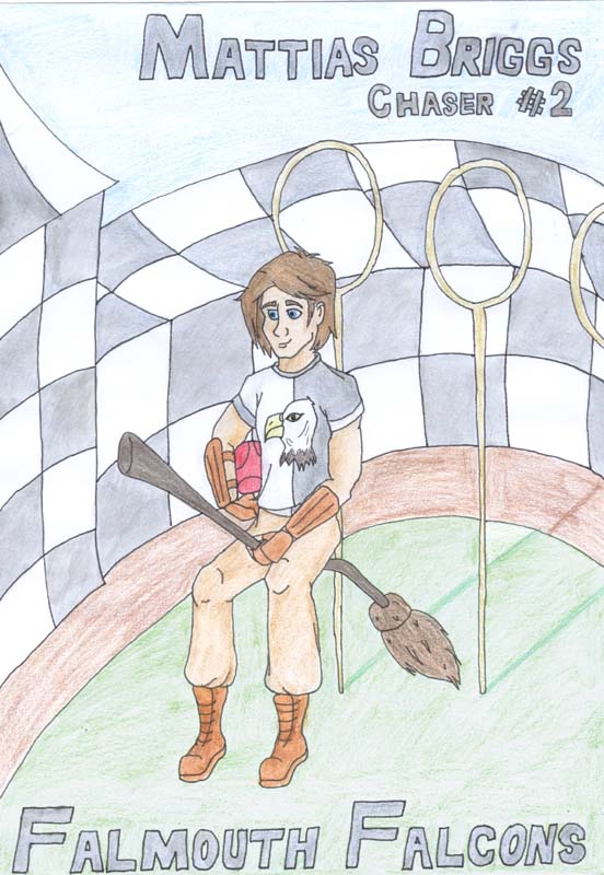 Quidditch Player - Falmouth Falcons by SazZat