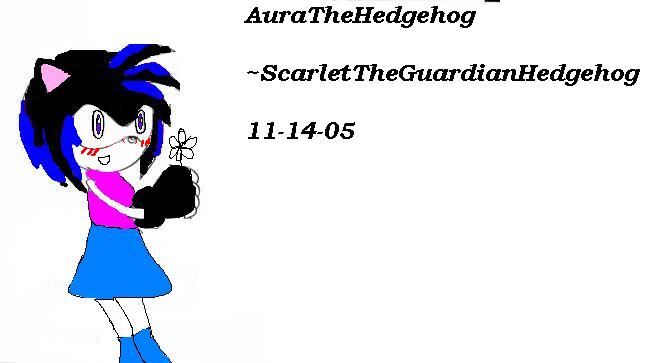 Aura by ScarletTheGuardianHedgehog