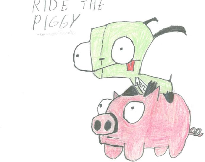 Gir and pig by Scary_Monkey_Show61R