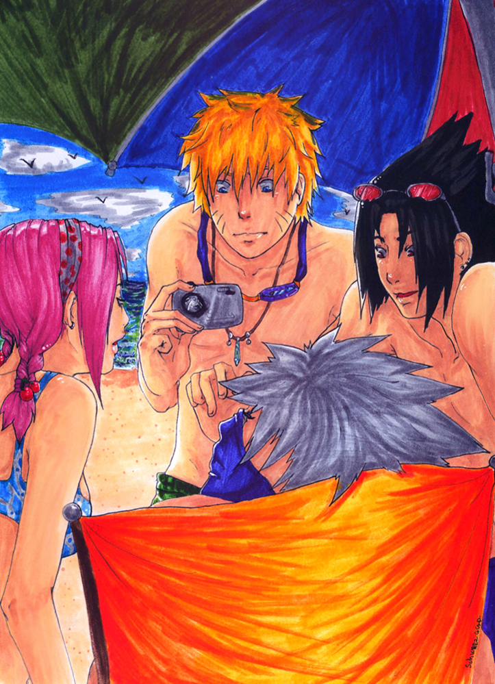 Team 7 at the beach by SchwarzGold