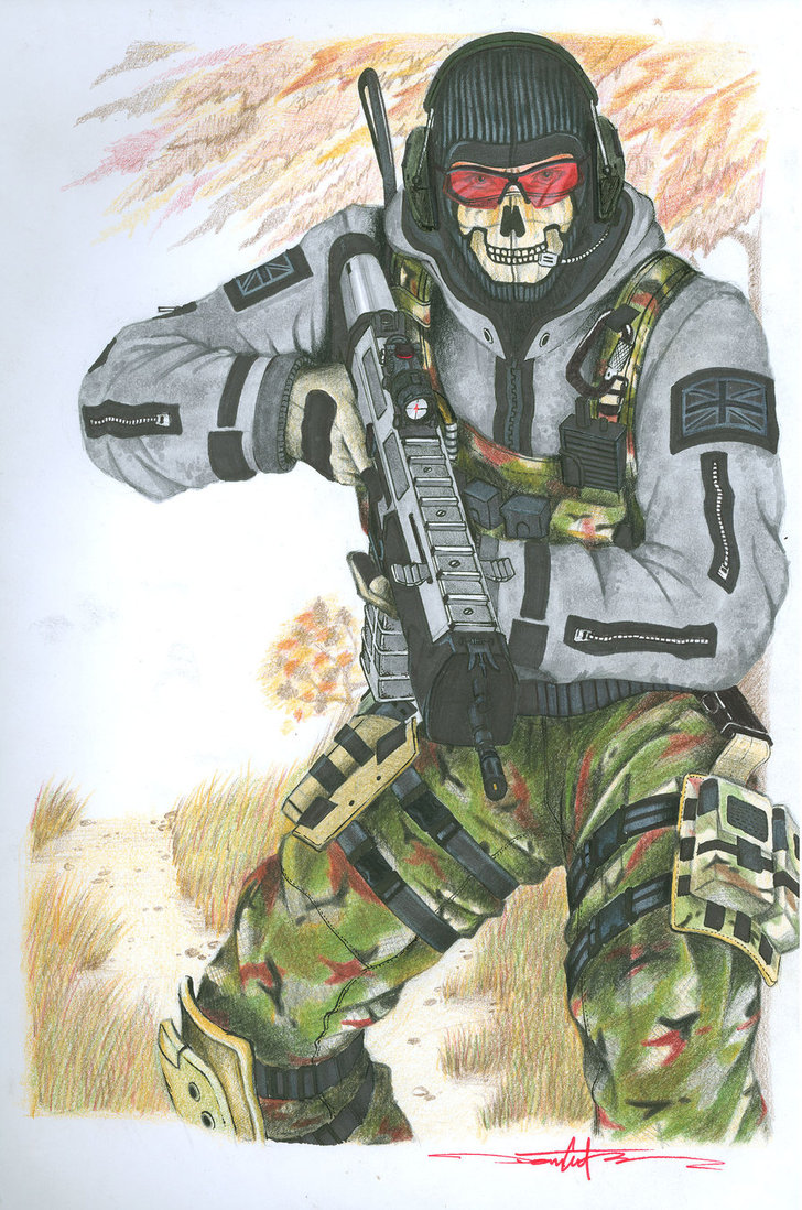 MW2 GHOST by hkintell on DeviantArt