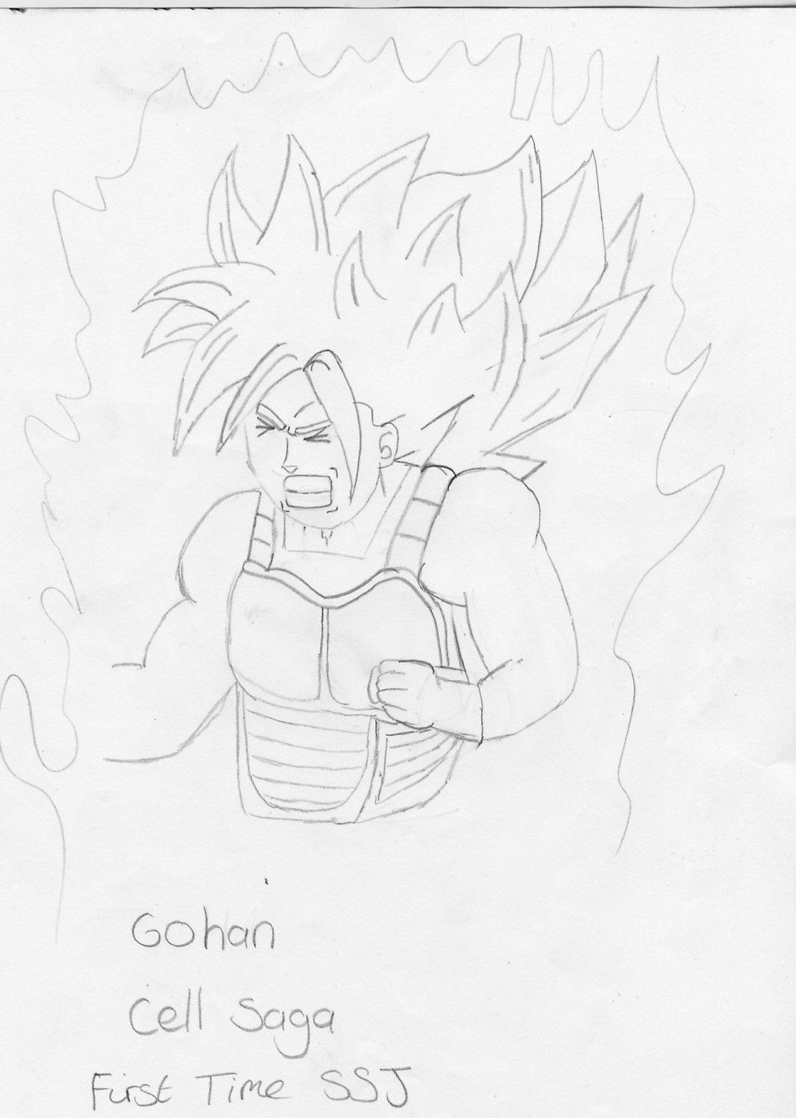 Gohan SSJ by Scoot