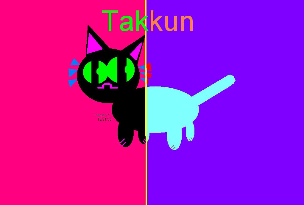 Takkun The Cat from FLCL by Scooter_girl_Haruko3