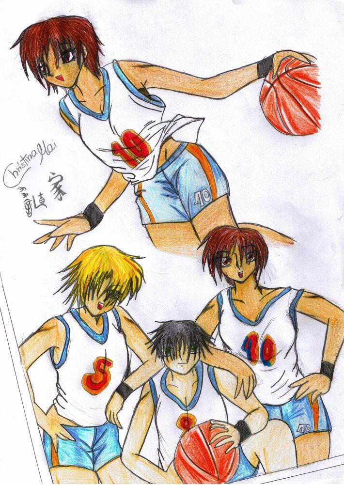Basketball Team by ScoutChrissi