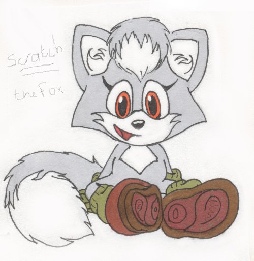 Scratch, the fox by ScratchTheFox