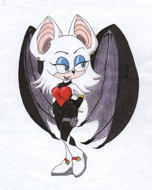 Sonic Underground style Rouge by ScratchTheFox