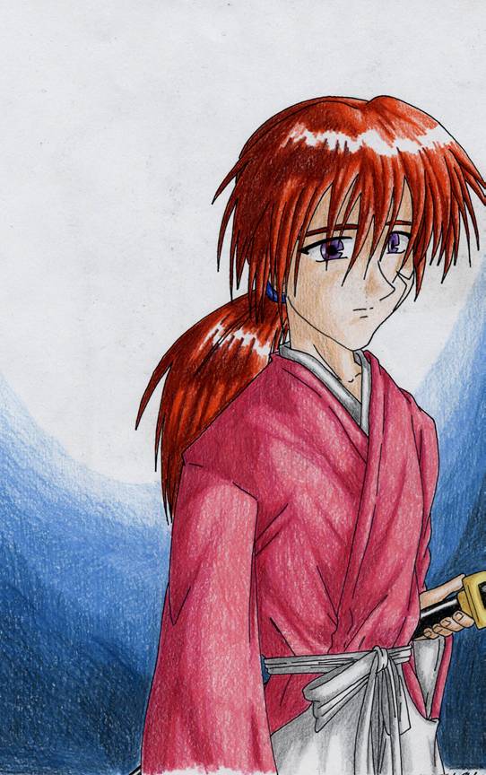 Kenshin Himura by SeanHalnais