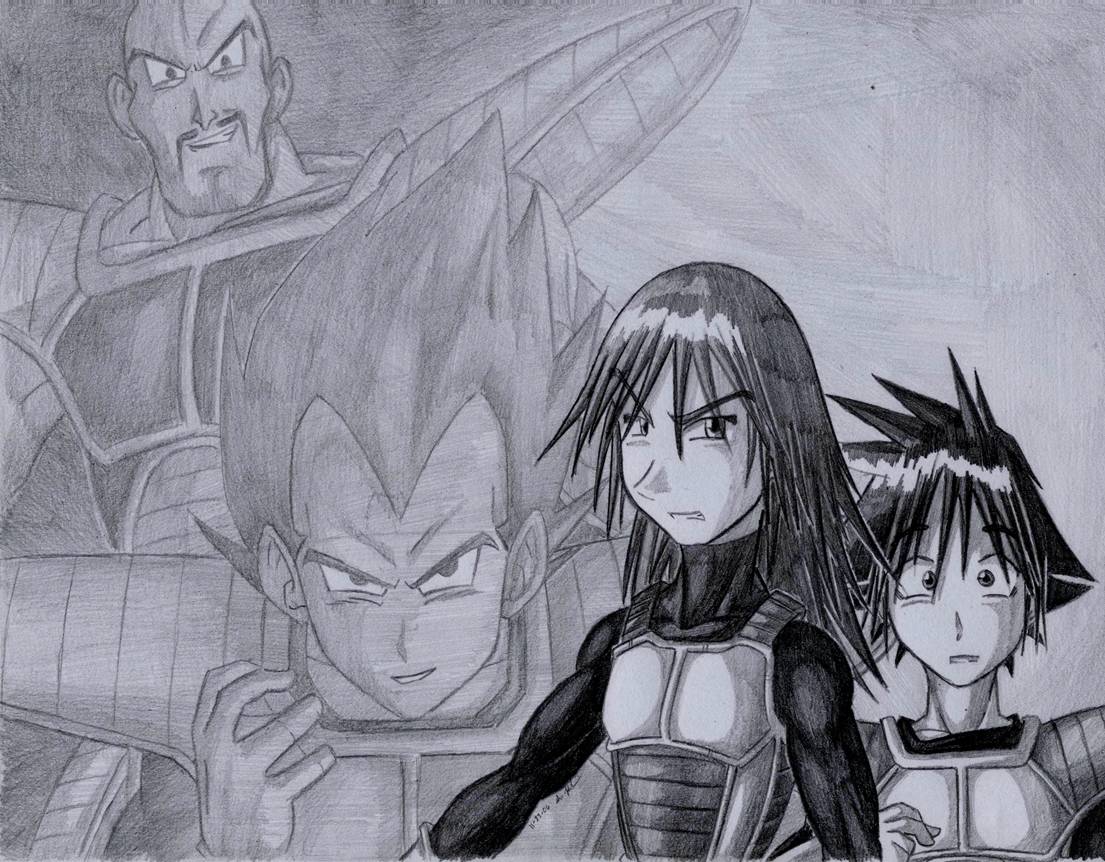 Key Bearers vs. Saiyans by SeanHalnais