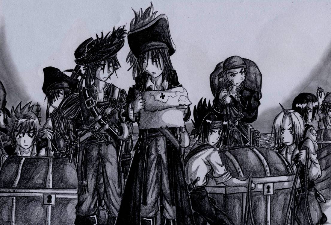 Anime Pirates 005 by SeanHalnais