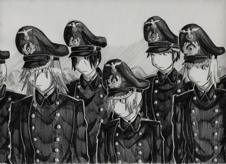 Crew of the Bismarck by SeanHalnais