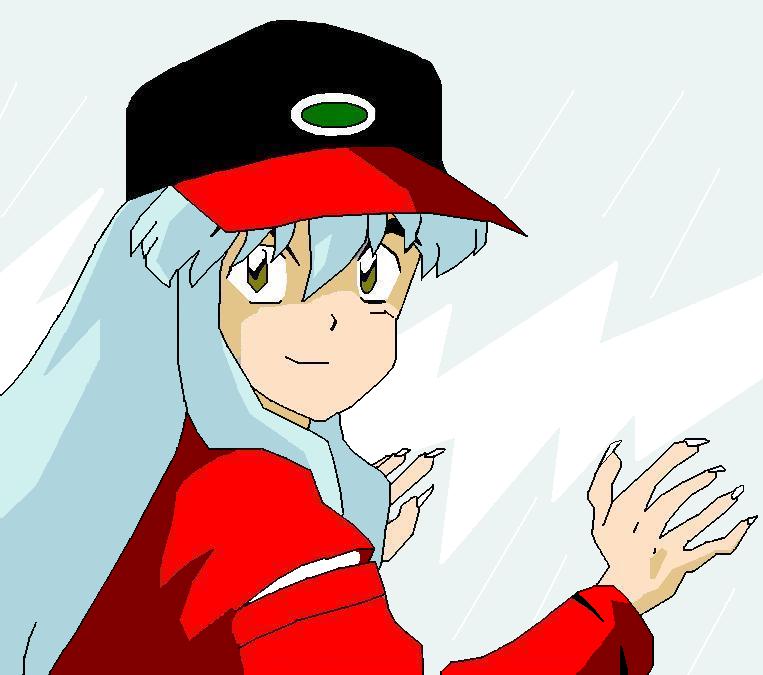 Inuyasha and his hat by SecondFlame4710