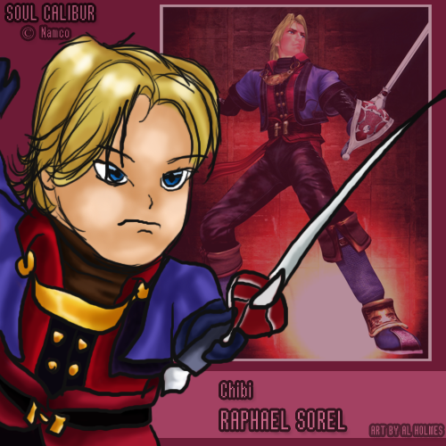 versus Chibi Raphael Sorel by SecretxLink