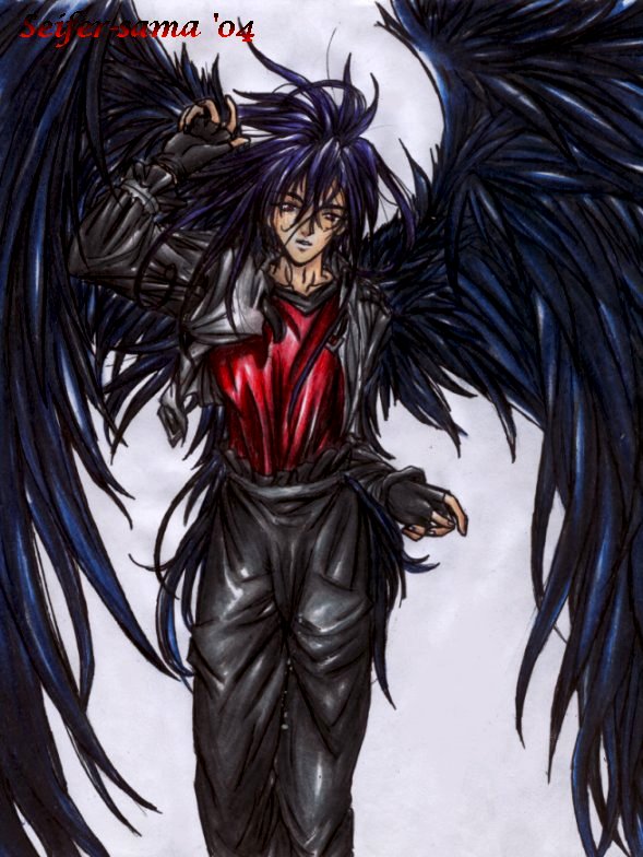 Dark Wing Angel by Seifer-sama