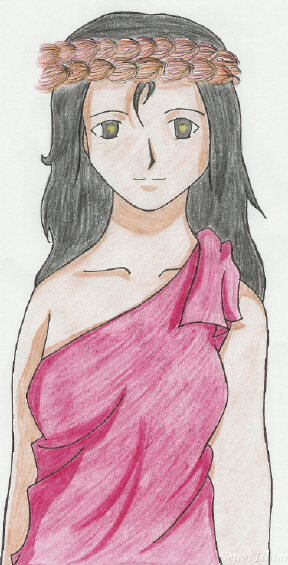 Pele, the volcano goddess (anime-ish) by Seirei
