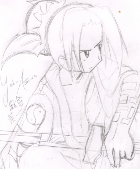 Asakura Sketch by Sekiya
