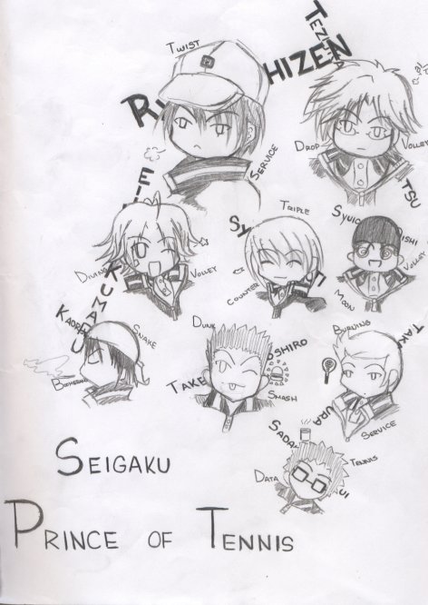 Chibi Seigaku by Sekiya