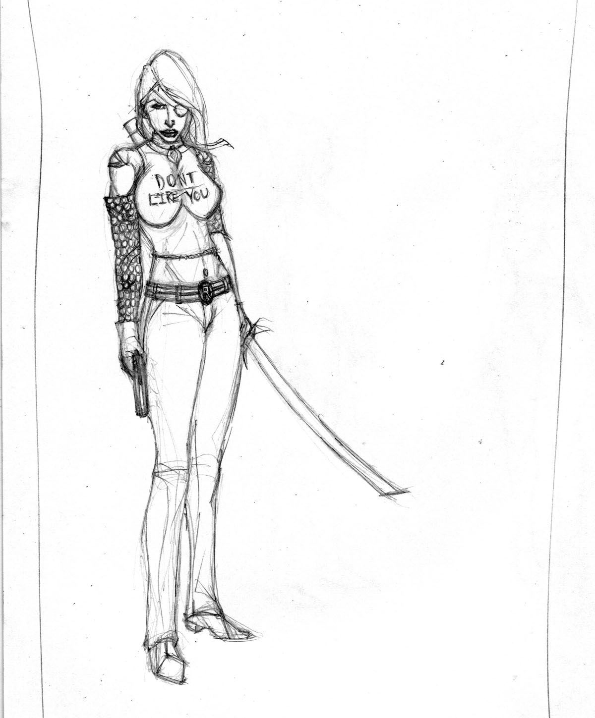 ravager is a punk rock chick? by Selkirk