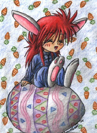 Kurama Bunny  ~*request*~ by SenayDragon