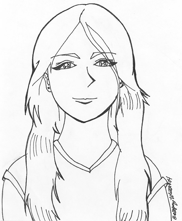 Anime Self Portrait by Sennia91