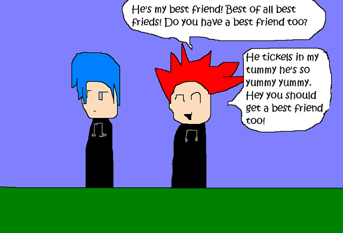 Axel and Zexion are best friends! by Sephy_stalker_13