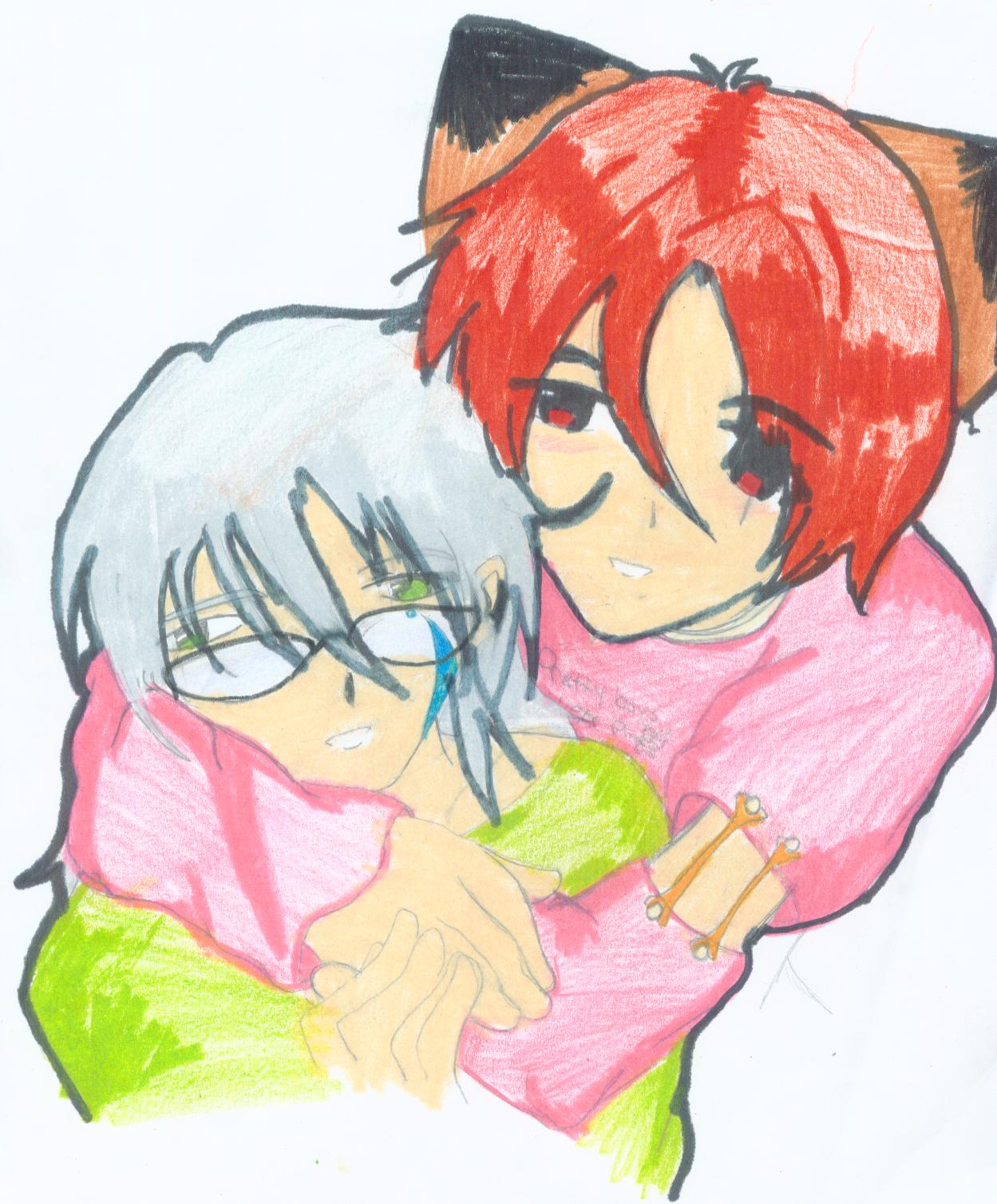Colored Kir and Hiro by SerasHellsing