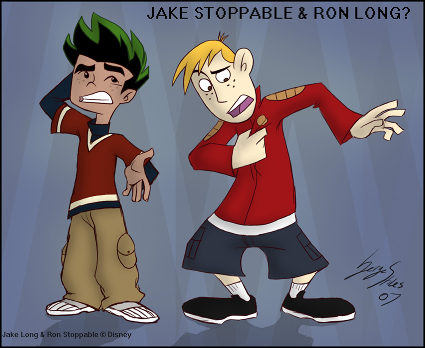 Jake Stoppable &amp; Ron Long? by SergeStiles