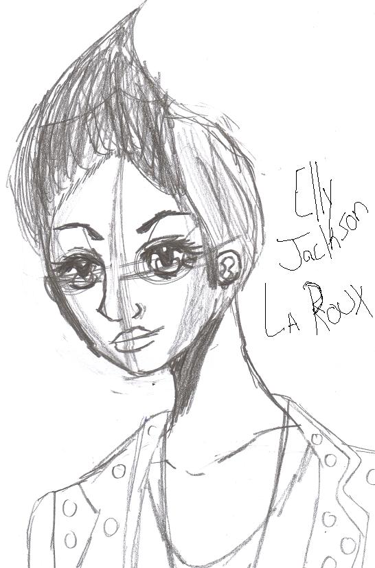 Elly Jackson of La Roux by Serofina