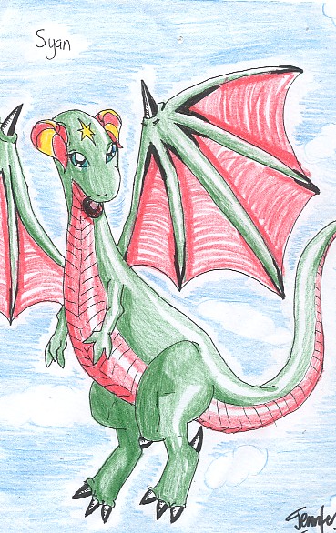 Syan the Poison Dragon by SerraRaven