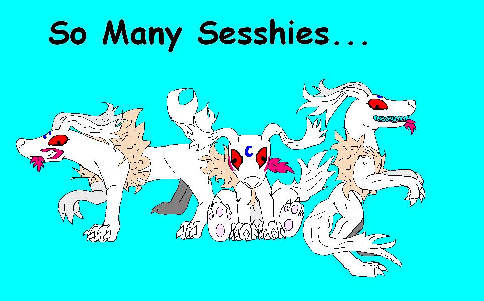 So Many Sesshies... by SesshoSama_Gurl