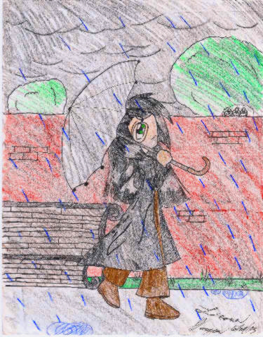 Walking in the Rain by Sesshomaru42691