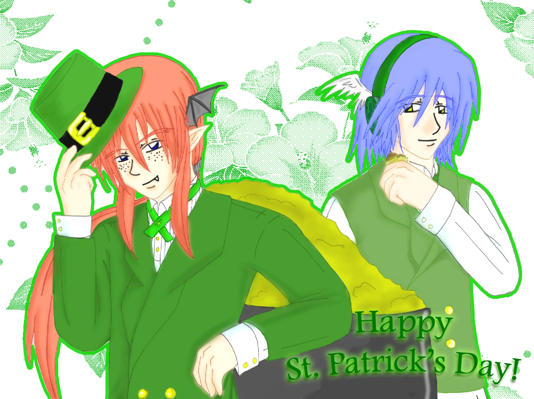 Happy St. Patrick's Day from Anime Connection! by SesshomarusMoonlite