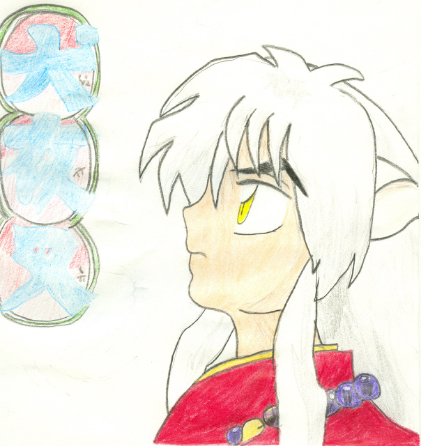 InuYasha's Sadness... by SesshyBaby