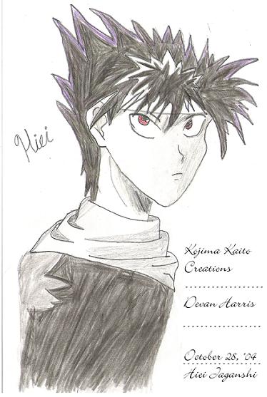 Hiei -- Done by two peoples o.o by Sesshy_Hiei_Luvr