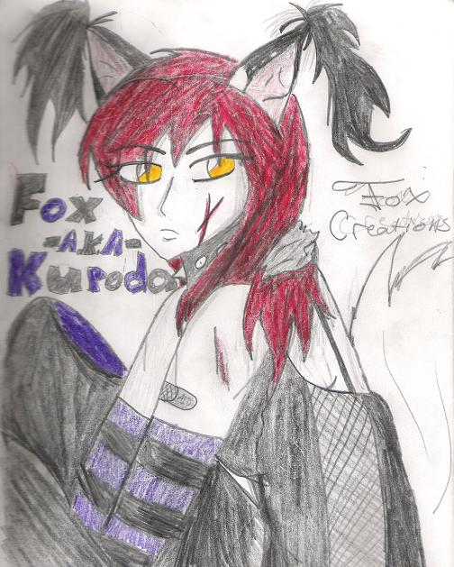 Fox -aka- Kuroda (My RP chara) by Sesshy_Hiei_Luvr